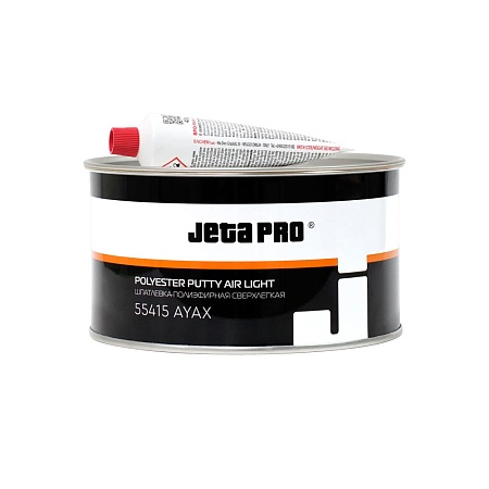 Шпатлевка ультралегкая, сверхлегкая 1,0л., голубая, AYAX, JETAPRO