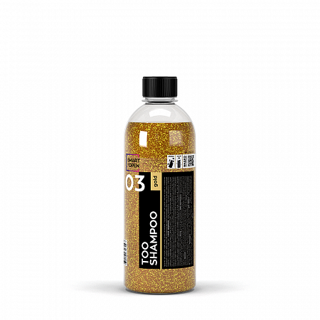 Высокопенный ручной шампунь без фосфата, цвет жёлтый SMART TOO SHAMPOO GOLD 03 (0,5л)